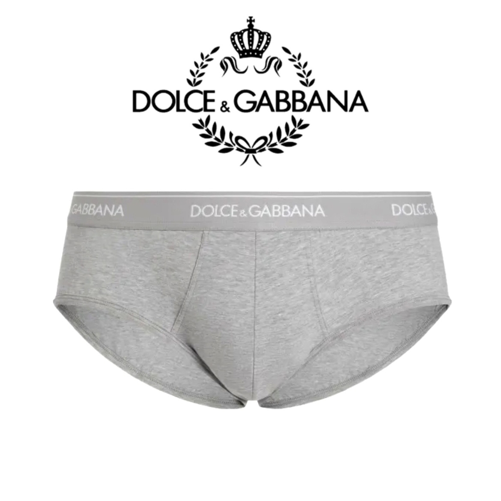PRICE DROP‼️NWT DOLCE & GABBANA "The Brando Brief" Men's Large Gray Underwear